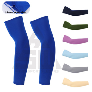 Manchons de compression rafraîchissants RIFAT SPORTS WEAR anti-UV, grande taille, unisexe, légers, en Spandex et Polyester 80g, pour le cyclisme - Product Image 6