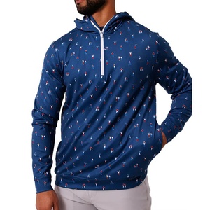Sudaderas con capucha de sublimación de alta calidad, Camisa con capucha para hombre, Sudadera con capucha de Golf - Product Image 1