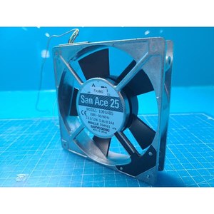 ซันโย Denki 109S485พัดลมระบายความร้อนตามแนวแกน AC ชิ้นส่วนอุปกรณ์เซมิคอนดักเตอร์รุ่นเก่าใช้เป็นชิ้นส่วน - Product Image 2