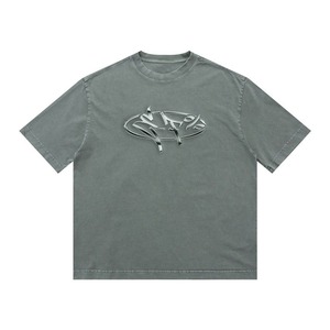 T-shirt vintage délavé 2026 pour homme, coupe oversize, streetwear, coton épais, logo personnalisé, t-shirt délavé, fabrication OEM, vente en gros de vêtements en vrac - Product Image 6