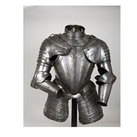 Armure médiévale classique, réplique de costume historique de qualité supérieure, conçue pour le cosplay, les événements historiques et la présentation aux collectionneurs