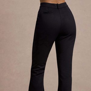 Pantalones de yoga acampanados de cintura alta elásticos para gimnasio y fitness, ligeros, informales, de pierna ancha, para venta al por mayor 2026 - Product Image 5