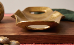 Home Decor Luxury Customized Rectangle Shape <b>Serving</b> <b>Trays</b> <b>Gold</b> Color Finished for Wedding Ramadan Events Decoration - Product Image 6
