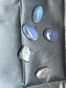 หินโอปอลธรรมชาติจากออสเตรเลีย,หินโอปอลทรงวงรี - Product Image 2