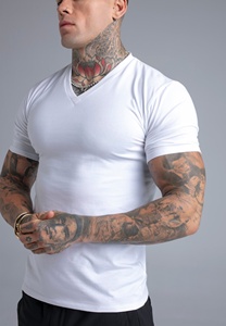 Camisetas Personalizadas al por Mayor de Alta Calidad, Diseño 2026, Camisetas Casuales de Buena Calidad para Hombre, Camisetas de Algodón para Hombre en Venta - Product Image 5