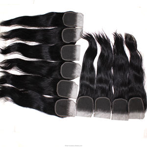 Lace closure vietnamienne premium 5x5, lisse comme des baguettes, avec dentelle transparente pour une intégration parfaite au cuir chevelu et un aspect naturel. - Product Image 4