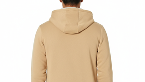 เสื้อฮู้ดซิปผู้ชาย ผ้าฟลีซ 100% คอตตอน เก็บความร้อน แขนยาว สำหรับกิจกรรมกลางแจ้ง แบบทหาร อุ่น นุ่มสบาย รับผลิตแบบ OEM เสื้อคลุมมีฮู้ด - Product Image 4