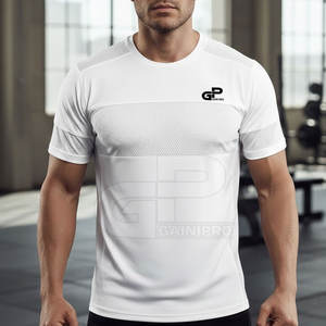 T-shirts de sport pour hommes, légers, à séchage rapide, pour la musculation, la course à pied et l'exercice - Product Image 3