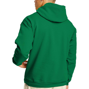 Sudadera con Capucha para Hombre, al por Mayor, Personalizada, de Manga Larga, Color Negro y Azul, de Forro Polar, Transpirable, de Secado Rápido, Gruesa, de Alta Calidad, Informal, para Invierno - Product Image 4