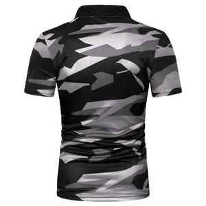 Camiseta Polo de Sublimación con Estampado, Estilo Moderno, Transpirable, de Alta Elasticidad, Personalizada, para Uso Diario Masculino - Product Image 4