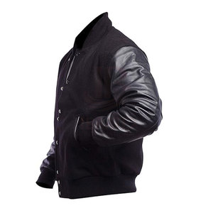 Chaqueta Lettermen Personalizable para Hombre al Mejor Precio, Cuello Alto, Superventas en Línea, Uso en Exteriores, Servicio OEM - Product Image 2