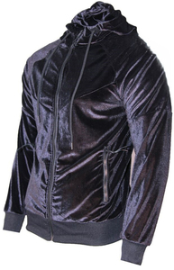 Vente en gros usine – Survêtements en velours personnalisés, unis, épais, écologiques, 100 % coton, ensemble 2 pièces pour hommes, tenues de sport d'hiver - Product Image 4