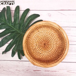 100% Handmade Extra <b>Small</b> Boho Style Rattan Storage <b>Basket</b> Home Laundry Wholesale Clothing Organizer - Product Image 3