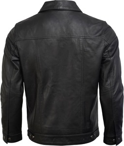 Chaqueta de Cuero para Hombre con Diseño Moderno y Tela de Larga Duración - Product Image 4