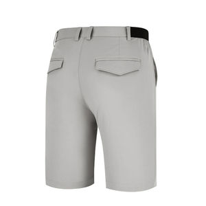 Shorts de golf pour hommes à logo personnalisé, séchage rapide, anti-humidité, couleur unie, décontractés, en polyester, style streetwear, taille élastique - Product Image 6