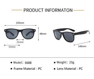 Gafas de Sol Cuadradas Impermeables con Bandera de País para Fanáticos del Fútbol, con Logotipo Personalizado Pintado, para Fiestas Navideñas - Product Image 6