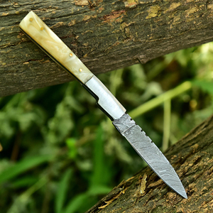 New Natural <b>Bone</b> <b>Handle</b> Pocket Survival Folding <b>Knife</b> Different Wholesale High Quality Outdoor Hunting Camping Folding <b>Knife</b> - Product Image 4