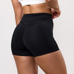 Shorts de Yoga de Compresión Transpirables para Mujer, Poliéster y Spandex, Doble Capa, Elásticos, de Secado Rápido, Ecológicos e Impermeables - Product Image 2