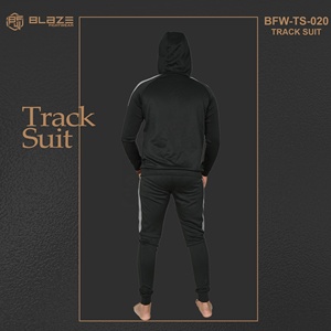 ชุดวอร์มมีฮู้ดสำหรับผู้ชายใหม่กางเกงวิ่งแบบสวมหัวสีพื้นสำหรับฤดูใบไม้ร่วงฤดูหนาวผ้าสแปนเด็กซ์และผ้าฝ้าย - Product Image 5