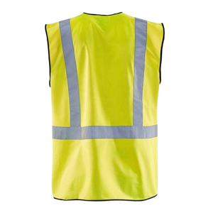 Chaleco de Seguridad Reflectante de Alta Visibilidad con Bolsillos Funcionales para Trabajadores de Tráfico y Construcción, Parte de la Ropa de Seguridad - Product Image 2