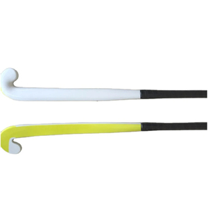 Meilleures ventes : Équipements de hockey sur gazon de qualité supérieure, longueur personnalisable, pour intérieur et extérieur, blanc et jaune avec pointe noire - Product Image 4