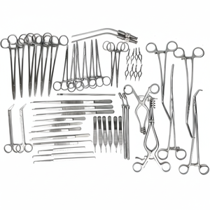 Ensemble de chirurgie vasculaire, instruments médicaux chirurgicaux, 52 pièces, instruments de pointe - Product Image 1