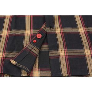 เสื้อเชิ้ตผ้าแฟลนเนลลายสก็อตคุณภาพพรีเมียม งานตัดเย็บระดับพรีเมียม ราคาสมเหตุสมผล เสื้อเชิ้ตทำงานลำลองผ้าฝ้ายติดกระดุมลายตารางคลาสสิก - Product Image 5