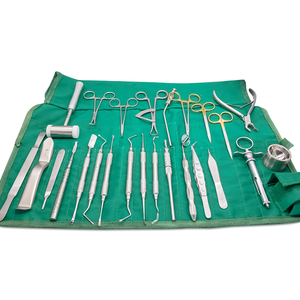 Kit d'implants dentaires 26 pièces, instruments d'implantation orale, curette, séparateur de périoste, ciseau à os par Dentavex - Product Image 1