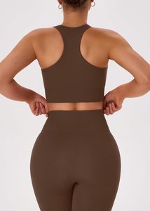 Ensemble de yoga unique pour femmes, 3 pièces, vêtements de sport tendance, ensemble de yoga personnalisé à vendre, ensemble de yoga pour femmes - Product Image 4