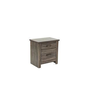 Comodino in rovere grigio - Product Image 1