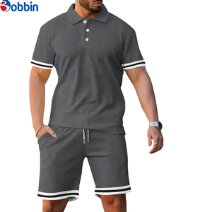 Conjunto de Pantalones Cortos Polo Unisex Cómodos y Transpirables con Logotipo Personalizado, Nueva Llegada, Conjunto Deportivo Corto para Hombre de Talla Grande - Product Image 4