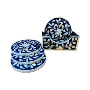 แผ่นรองแก้วฝังกระดูกทำมือ ตกแต่งโต๊ะอาหารอย่างหรูหรา Tradebyd - Product Image 2