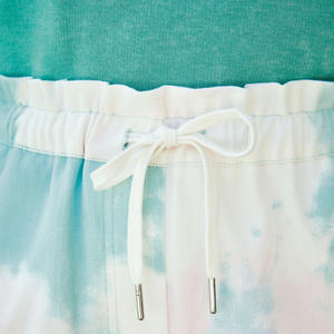 Shorts para Mujer 2026 con Cordón Ajustable, Tie Dye, Diseño Personalizado con Impresión Completa, Precio Económico Directo de Fábrica, Venta al Por Mayor, Opción de Cantidad OEM - Product Image 3