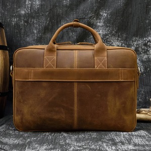 Sac messager en cuir à bas prix, sac bandoulière vintage pour homme, pour ordinateur portable, bureau, voyage et usage professionnel - Product Image 3