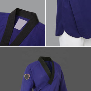 High Quality Taekwondo Uniform With Custom <b>Embroidery</b> Options Durable Martial Arts Suit <b>For</b> Training And Daily Practice - Product Image 2
