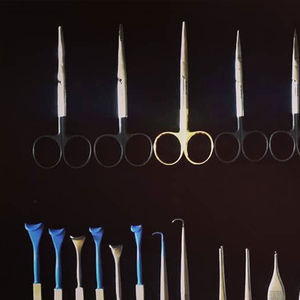 Juego de Instrumentos Quirúrgicos para Blefaroplastia Manual, Acero Inoxidable, Certificado CE ISO13485, ORTHO GENIX OG-AM-151, 1 Año de Garantía - Product Image 2