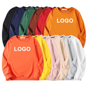 Sweat-shirt à capuche décontracté personnalisé, coupe régulière, tricoté uni, manches longues, épaules tombantes, 100 % coton, haute qualité - Product Image 2