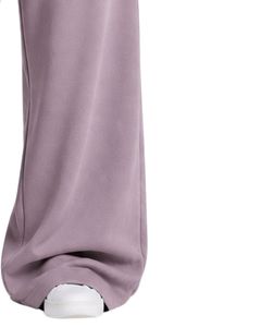Dusty Mauve <b>Women</b> Wide Leg Sweatpants High Waist Loose Fit Casual Streetwear Lounge <b>Fleece</b> <b>Trousers</b> With Drawstring Pockets - Product Image 4