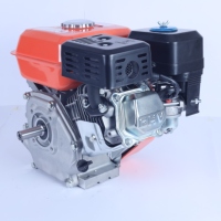 Moteur à essence Hydroplus 6,5 HP haute puissance, 4 temps, monocylindre, 196 CC, Euro 1, refroidi par air, en acier inoxydable, pour machines