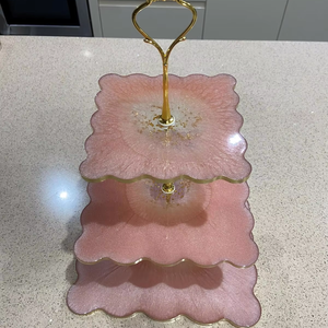 Handmade Resin <b>Cake</b> <b>Stand</b> India Origin for Premium Table Decor & Party Decorations - Product Image 4