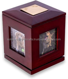 Handmade Funeral Wooden <b>Urn</b> <b>for</b> Pet <b>Ashes</b> Wood Cremation <b>Urns</b> <b>for</b> Cat and <b>Dog</b> <b>Ashes</b> - Product Image 6