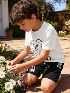 Conjunto de Camisa y Pantalones Cortos de Verano para Hombre, Traje Casual de Dos Piezas, Ligero y Transpirable, Venta al Por Mayor - Product Image 3