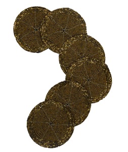 Napperon perlé fait main en gros pour Noël traditionnel, idéal pour la décoration commerciale des restaurants et Halloween - Product Image 3