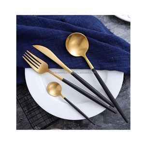 Elegante Juego de Cubiertos de Acero Inoxidable de Primera Calidad con Pulido Espejo para Bodas, Cenas, Hogar y Cocina - Product Image 1