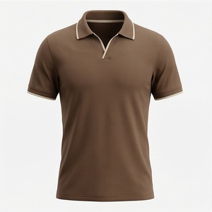 Camisetas Polo Deportivas de Golf para Hombre, Talla Grande, de Algodón, Transpirables, de Manga Corta, Ropa Deportiva Informal, Color Personalizado - Product Image 1