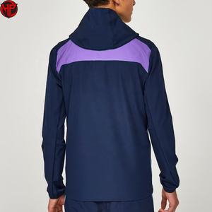 เสื้อแจ็คเก็ตกันลมผู้ชาย สกรีนโลโก้ได้ ระบายอากาศได้ดี มีฮู้ด น้ำหนักเบา ป้องกันลม สำหรับวิ่งและเล่นกีฬา - Product Image 6
