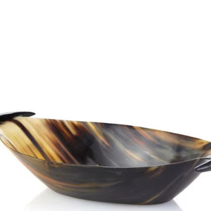 Cuenco de Cuerno Tallado a Mano Ecológico para Servir Condimentos, Especias o Exhibir Joyas y Adornos, Disponible al Mejor Precio - Product Image 1