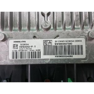 307 ECU et modules informatiques d'occasion 9663607580 - Product Image 2