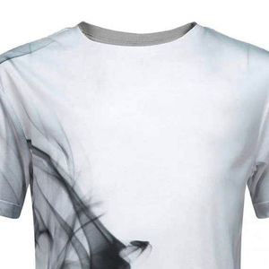 Camiseta Deportiva Sublimada para Hombre, de Secado Rápido, Diseño de Alta Calidad, Ligera, de Spandex/Poliéster, Corte Holgado, Estampada - Product Image 4