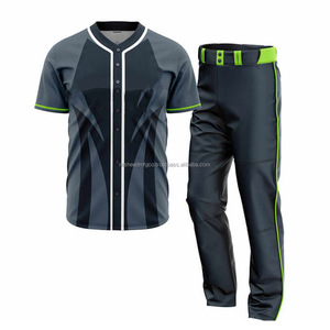 Prix de Gros – Nouveaux Ensembles Durables de Chemises et Maillots de Baseball pour Hommes Printemps-Automne 2025 – Grandes Tailles Respirants et à Séchage Rapide - Product Image 2